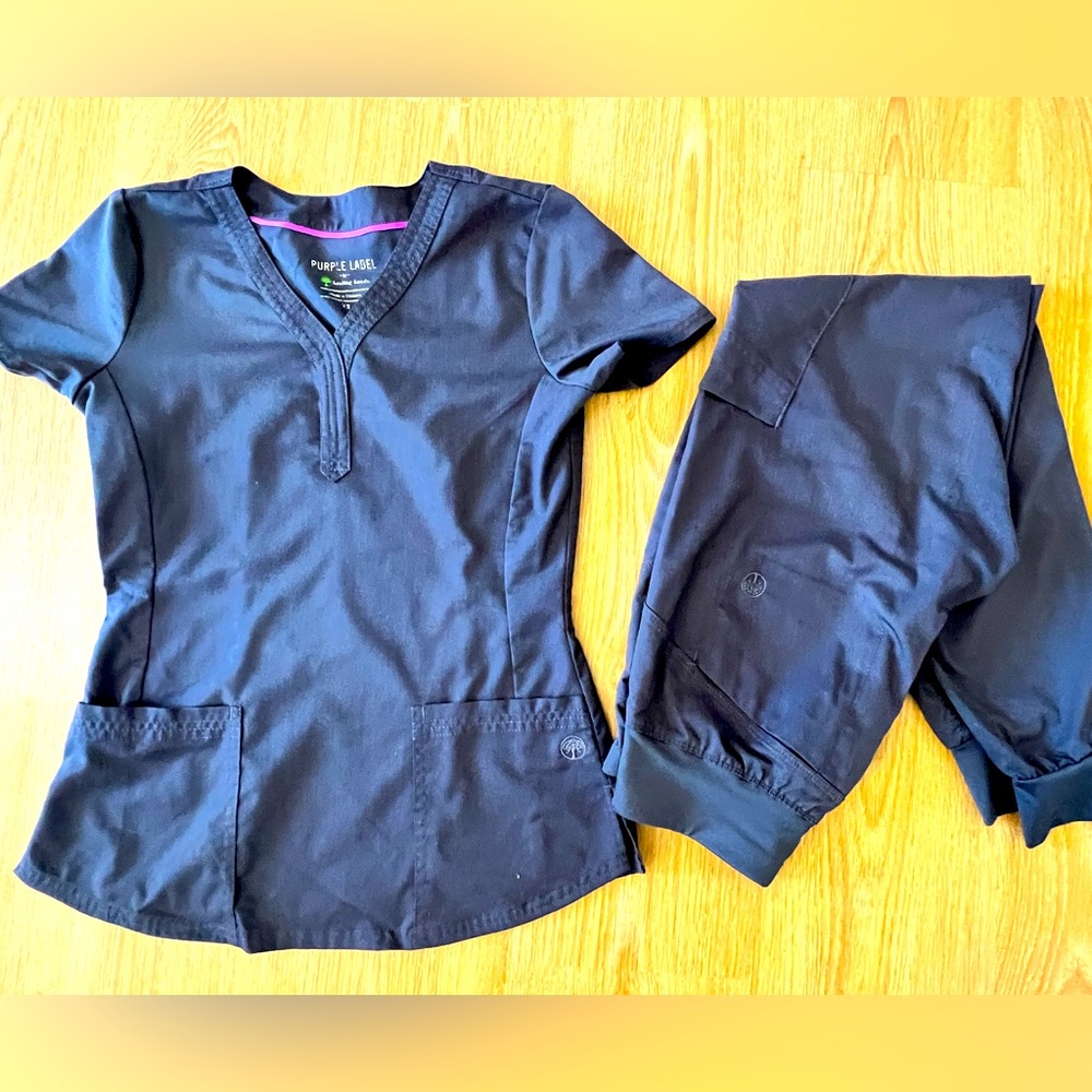 Purple Label Jogger Scrub Set